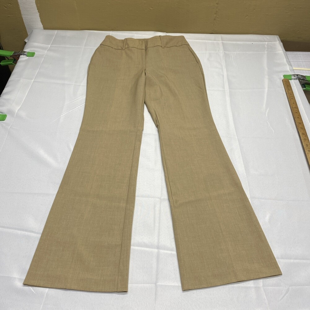 NWT Time and Tru Mid-Rise Stretch Trouser Pants Beige! Size 4! Brand new!